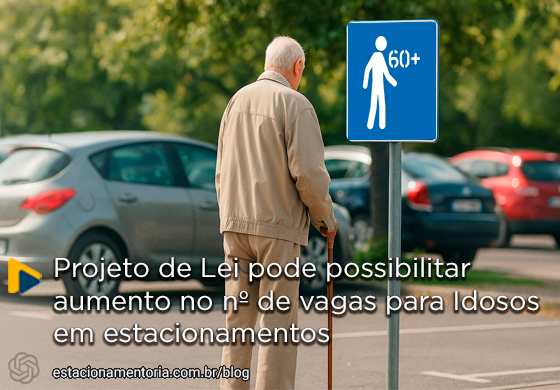 Idosos podem ter direito a mais de 5% das vagas em estacionamentos: entenda o Projeto de Lei 1972/23 e seus impactos no setor